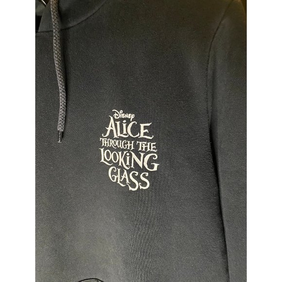 Disney Alice Through The Looking Glass Movie Promo Mens M Pullover Hoodie Casual - Picture 2 of 7